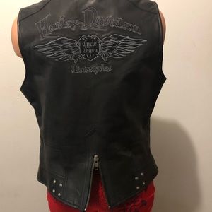 Harley-Davidson Motorcycle Authentic Leather Vest